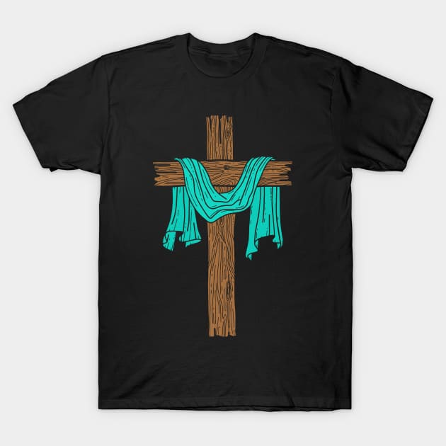 Wooden cross T-Shirt by Reformer